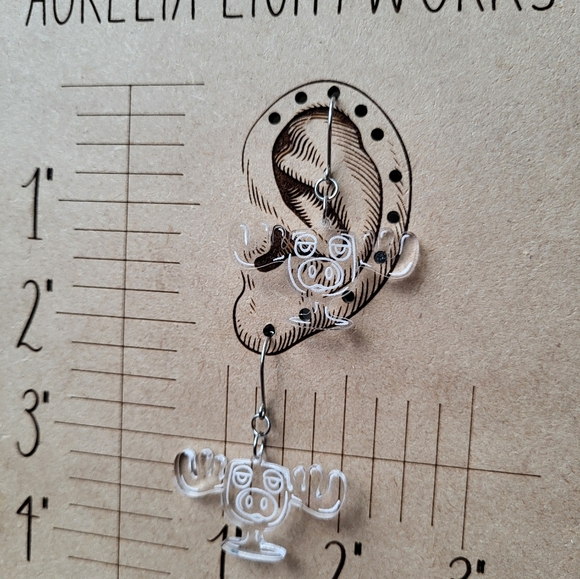 Moose Mug earrings - National Lampoon's Christmas Vacation - Picture 6 of 11